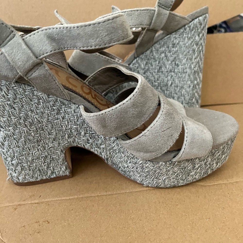 Sam Edelman Liora Platform Sandle Size 7